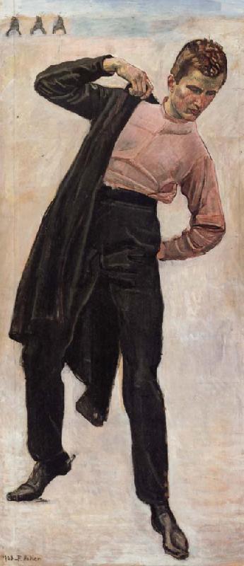 Gustav Klimt Jenenser Student Germany oil painting art